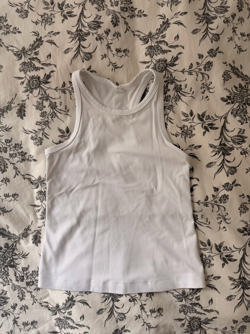 lululemon athletica White Racerback Tank Top